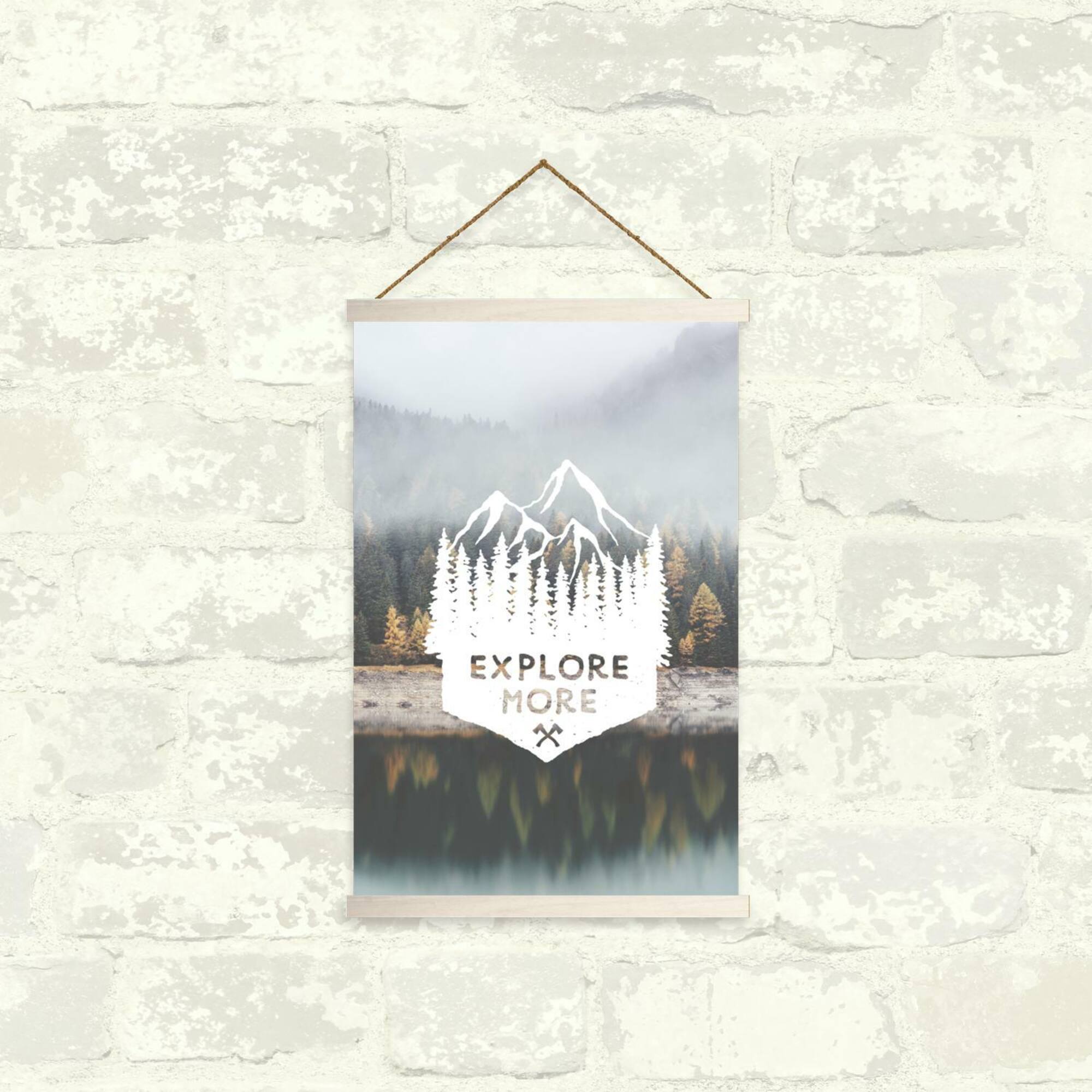 RoomMates Explore More Wall Hanging
